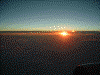 JAL4504便から眺める夕陽(6)