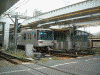 高架化切り替え間近の元住吉駅(13)/メトロ日比谷線より直通してきたメトロ03系が踏切を通過