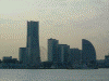 マリーンシャトルからの横浜港の眺め／みなとみらいのビル群(1)