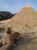 東武ワールドスクウェア(13)/スフィンクス,カフラー王のピラミッド/エジプト