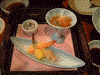 鬼怒川御苑の夕食(3)/右上の器には日光名物ゆばが入ってました