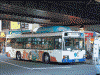 カラフルな模様の市バス41系統/大倉山駅前にて