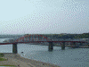 アクアワールド大洗からの眺め(3)/那珂川にかかる海門橋