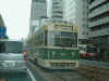 広島電鉄の電車(16)/1系統 広島港行き/801号車/市役所前付近