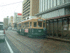 広島電鉄の電車(24)/3系統 西広島（己斐）行き/651号車/市役所前付近