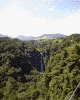 九重夢大吊橋から眺める震動の滝(3)