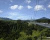 九重夢大吊橋から眺める震動の滝(5)