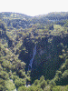 九重夢大吊橋から眺める震動の滝(9)