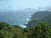 権現山展望台からの眺め(7)／遠くに端島、中ノ島、高島を望む