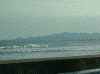 国道128号線から眺める海