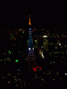 東京タワーの新ライトアップ「ダイヤモンドヴェール・スペシャルレインボー」／スカイデッキ(10)