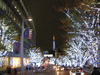けやき坂のイルミネーション(9)・東京タワー「ダイヤモンドヴェール・ホワイトダイヤモンド」と共に