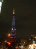 東京タワーの新ライトアップ「ダイヤモンドヴェール・ホワイトダイヤモンド」／赤羽橋(3)