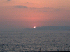 部屋から眺める夕陽(8)