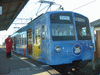上信電鉄の電車(1)／銀河鉄道９９９号／馬庭駅