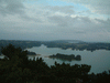 本部半島・嵐山展望台からの眺め(1)／屋我地島と古宇利島を望む