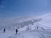 快晴の樹氷観光(10)／地蔵山頂の樹氷