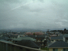 こまち95号からの車窓(4)／盛岡から秋田新幹線の分岐点を越えて。岩手山と桜を望む