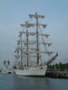 メキシコ海軍の帆船「クアウテモック号」(2)／新港埠頭