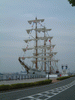 メキシコ海軍の帆船「クアウテモック号」(4)／新港埠頭
