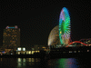 パンパシフィック横浜ベイホテル東急、グランドインターコンチネンタルヨコハマとコスモクロック21の夜景(2)