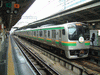 東海道線用E217系 普通 熱海行き(3)／横浜駅