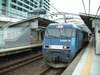 EH200型電気機関車の回送(3)／石川町駅