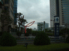 横浜銀行本店前