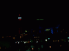 横浜赤レンガ倉庫からの夜景(8)／ホテルニューグランドと赤くライトアップされたマリンタワー