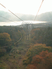 箱根ロープウェイからの眺め(27)／芦ノ湖を望む
