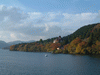 海賊船からの芦ノ湖周辺の眺め(8)／小田急山のホテル