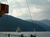海賊船からの芦ノ湖周辺の眺め(18)／海賊船