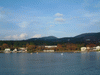 海賊船からの芦ノ湖周辺の眺め(23)／湖尻