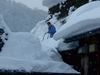 せせらぎ公園駐車場からの雪景色(3)
