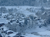 城山展望台から眺める白川郷の雪景色(5)