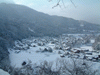 城山展望台から眺める白川郷の雪景色(7)