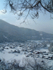 城山展望台から眺める白川郷の雪景色(9)