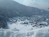 城山展望台から眺める白川郷の雪景色(11)