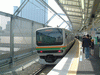 湘南新宿ライン 普通 逗子行き(2)／武蔵小杉駅