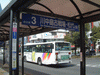 川中島古戦場、松代行きバス乗り場