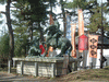 川中島古戦場(13)／信玄・謙信一騎打ちの銅像