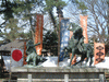 川中島古戦場(14)／信玄・謙信一騎打ちの銅像