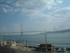 新快速からの車窓(15)／明石海峡大橋