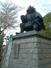 甲府駅南口・武田信玄公の銅像(3)