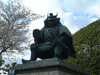 甲府駅南口・武田信玄公の銅像(4)