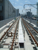 梅屋敷駅から京急蒲田駅に伸びる下り線の高架