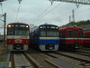 京急ファミリー鉄道フェスタ(20)／2100形「世界へ、京急で」,600形 KEIKYU BLUE SKY TRAIN,旧1000形