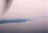 五島福江行き飛行機からの眺め(2)／西彼杵半島を見下ろす ※マニュアル式一丸レフ撮影