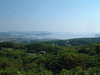 鬼岳展望所からの眺め(2)／福江の街を望む