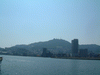 長崎港から眺める稲佐山